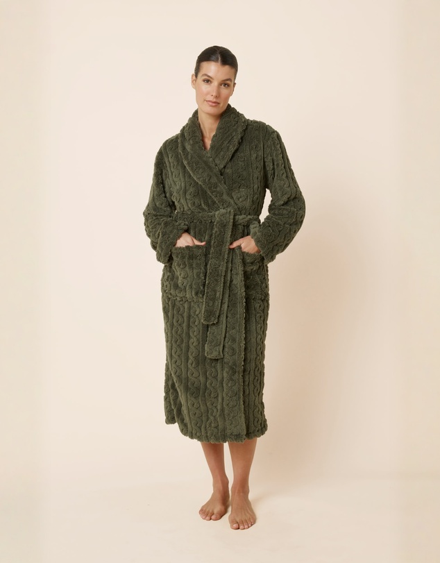 Gingerlilly - Gabriella Plush Long Robe