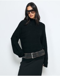 AERE - Dea Wool Blendcable Knit Jumper
