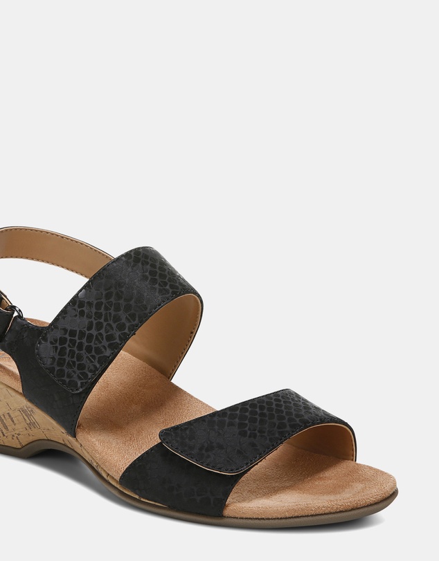 Vionic - Kanya Wedge Sandal - Black