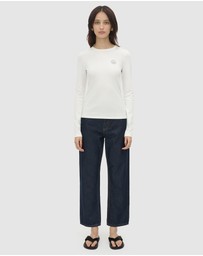 C&M CAMILLA AND MARC - Bonnie LS Fitted Graphic Tee