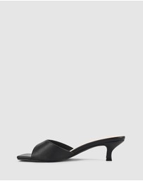 Verali - Alyssa Kitten Heel Mules