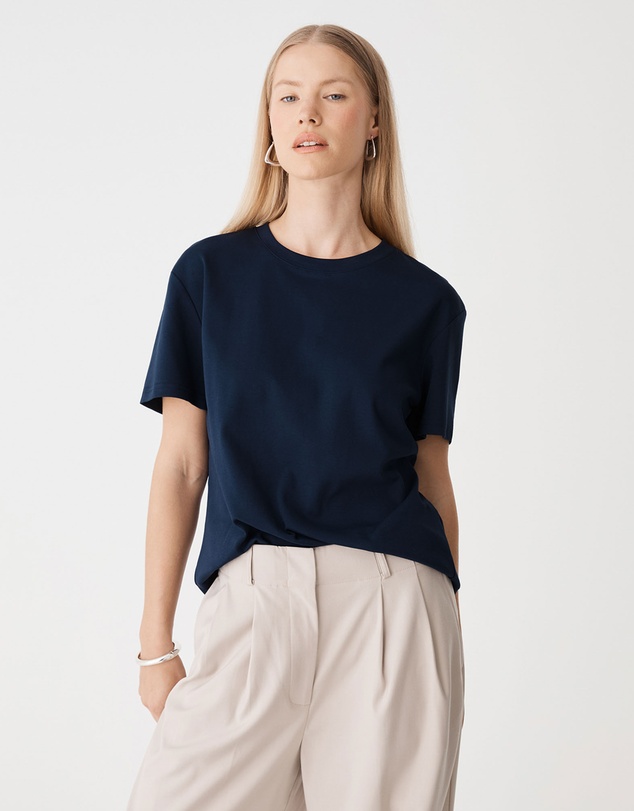 Forcast - May Relaxed Cotton T-shirt