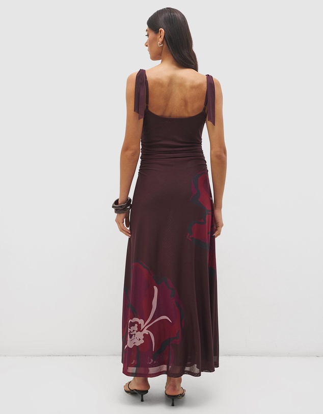 MON RENN - Lima Cowl Neck Dress