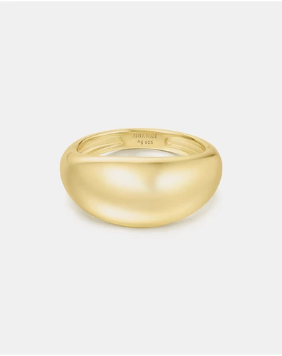 Ania Haie - Gold Bold Dome Ring