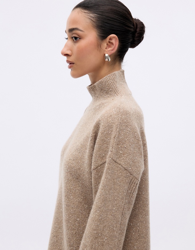 Minima Esenciales - Rae Merino Wool Silk Blend Jumper