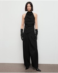 M.N.G - Halter Top With Open Back