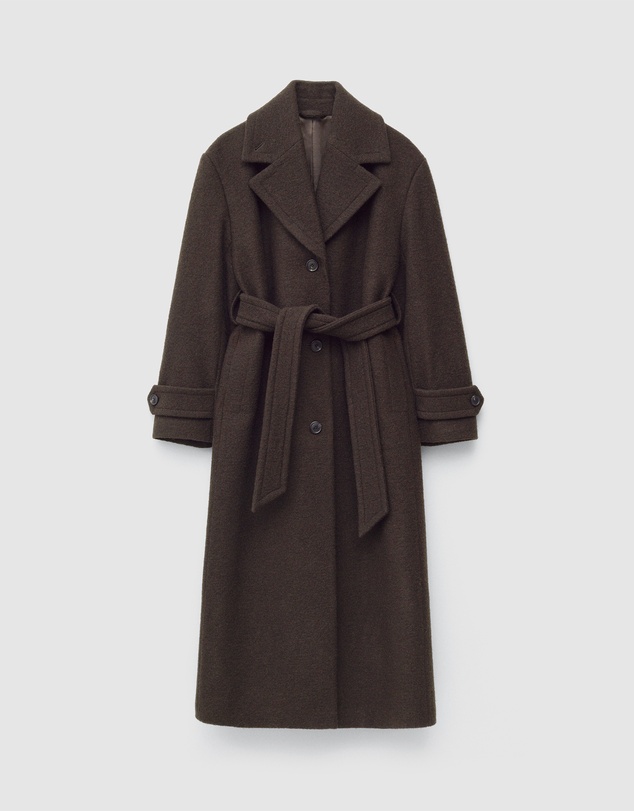 & Other Stories - Tie-Belt Wool Coat