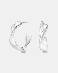 Mestige - Formation Earrings - Silver Plated