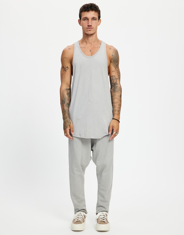 Surrounded By Ghosts - The Travertine Cotton Singlet