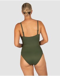 Baku Swimwear - Rococco D/E Cup Underwire One Piece Swimsuit