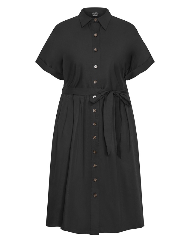 City Chic - Elly Shirt Dress
