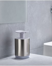 Joseph Joseph - Presto™ Stainless Steel Hygienic Soap Dispenser (White)