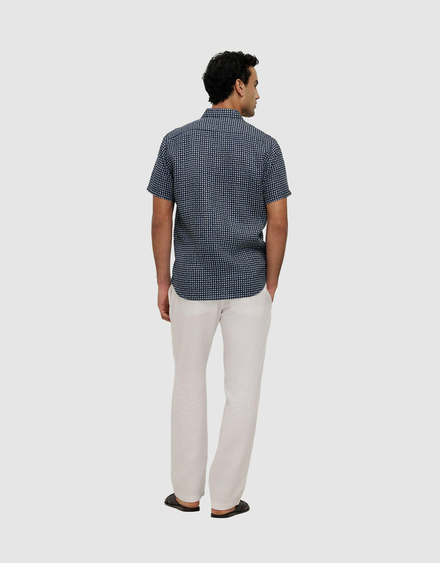 Trenery - Mesa Linen Short Sleeve Shirt