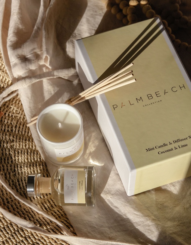 Palm Beach Collection - Coconut & Lime Mini Candle & Diffuser Gift Pack