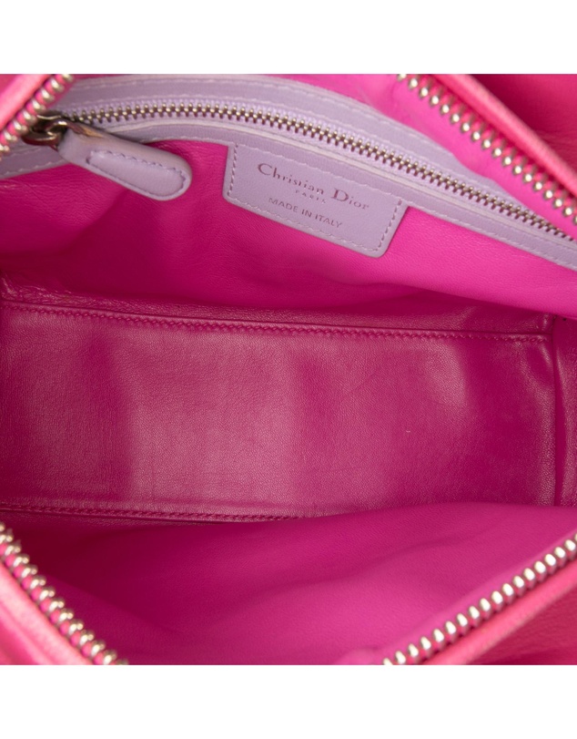 Pre-Loved by Azura Reborn - Pre-Loved Medium Bicolor Lambskin Cannage Lady Dior