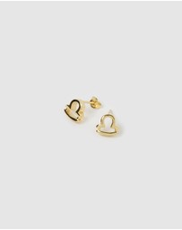 Izoa - Libra Star Sign Symbol Stud