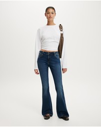 Cotton On - Blair Batwing Long Sleeve Top