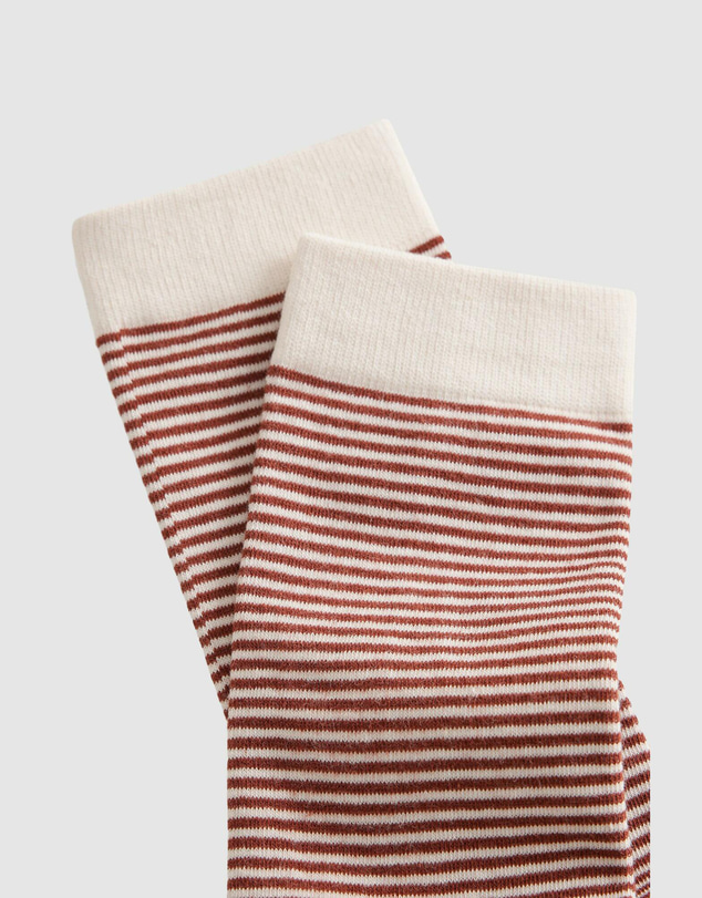 Trenery - Multi Stripe Crew Sock