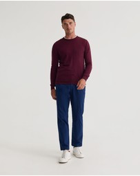 Oxford - Crew Neck Cotton Cashmere Knit