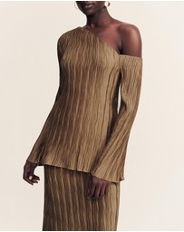 Shona Joy - Leda Asymmetrical LS Top