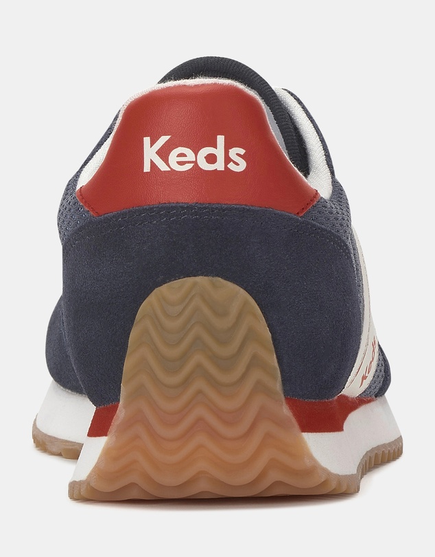 Keds - Rena Nylon/Suede Blue/White/Red