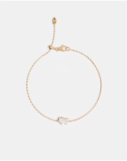 By Charlotte - Dream Lover Heart Bracelet