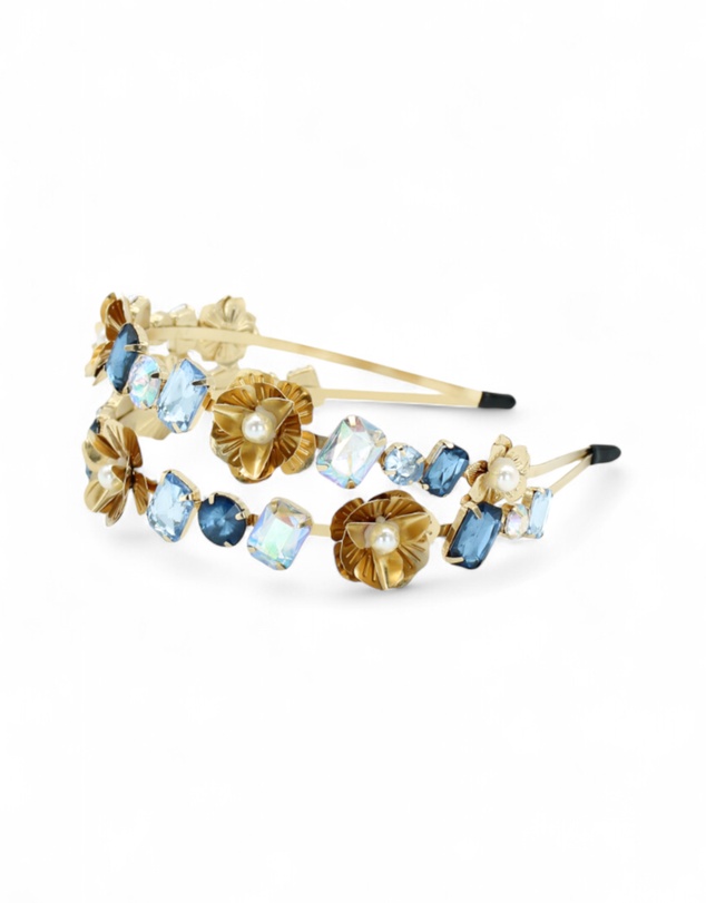 Morgan & Taylor - Natasha Headband in Blue