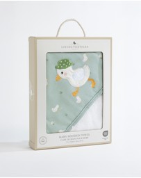 Living Textiles - Organic Hooded Towel - Goosey Goosey