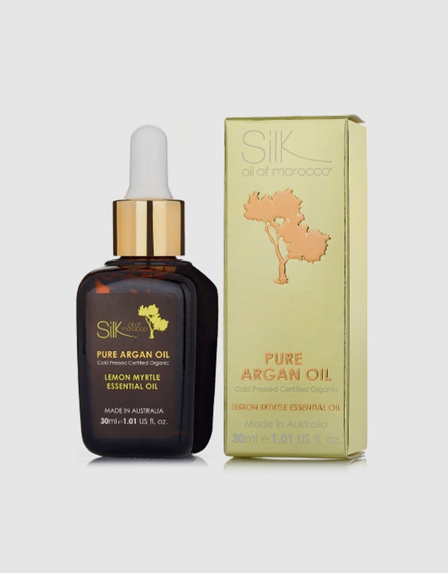 Silk Oil of Morocco - Pure Argan Oil with Lemon Myrtle Essential Oil