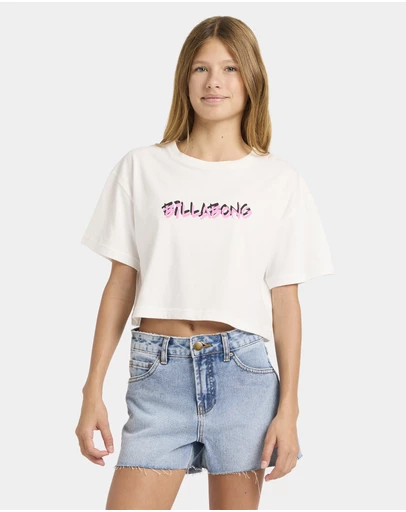 Billabong - Girls 6 to 16 Say My Name Oversized T-Shirt