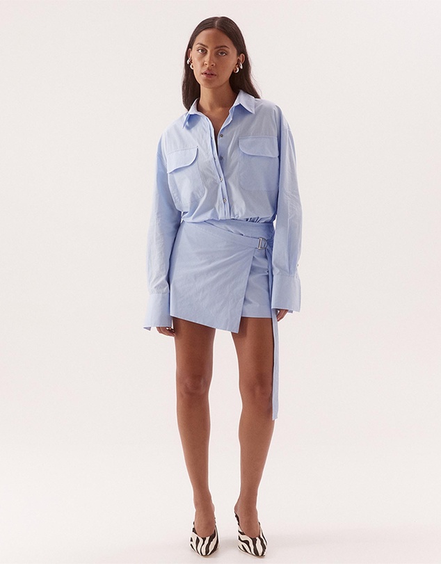 SOVERE - Blume Combo Shirt Dress