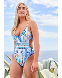 NEXT - Plunge Cutout Swimsuit