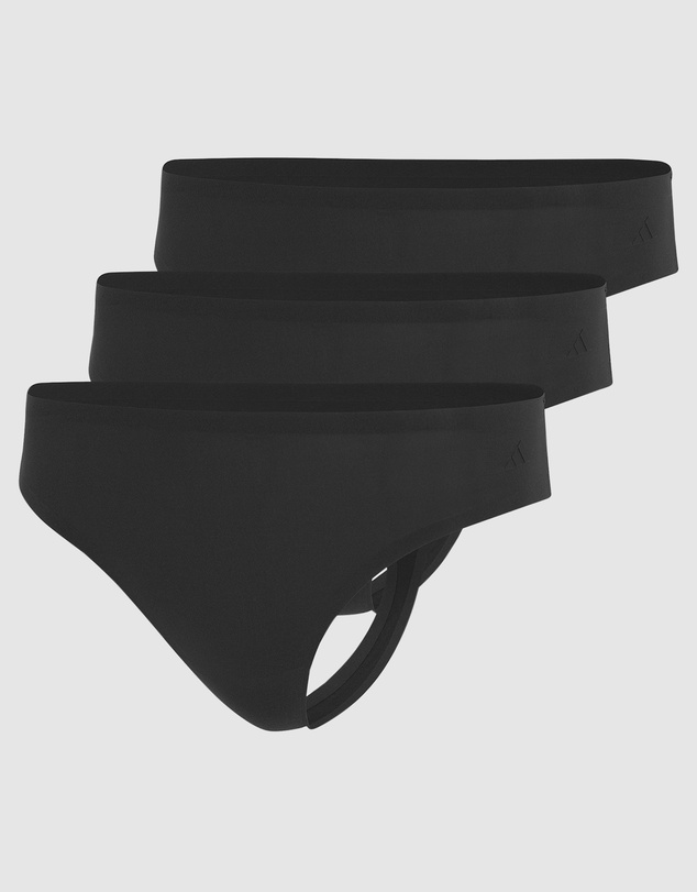 adidas Sportswear - 3 Pack Active Light Flex Thong Underwear