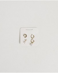 Studio - Statement Seeker Pearl Earring Pack