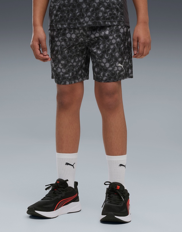 Puma - Train All Day Essentials Printed Shorts - Boys