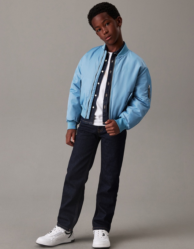 Calvin Klein Jeans - Boxy Satin Bomber Jacket