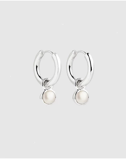 Najo - Heavenly Pearl Silver Earring