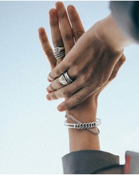 Haze & Glory - ICONIC EXCLUSIVE - Ring Good Vibes Only in 925 Sterling Silver