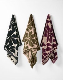 Aura Home - Palma Stripe Australian Cotton Beach Towel