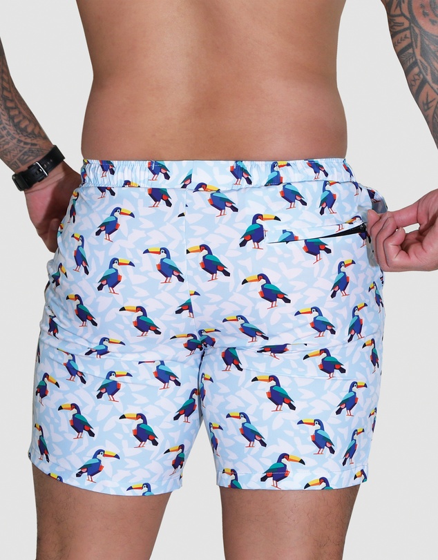 Mosmann - Men's Swim Shorts - Tango
