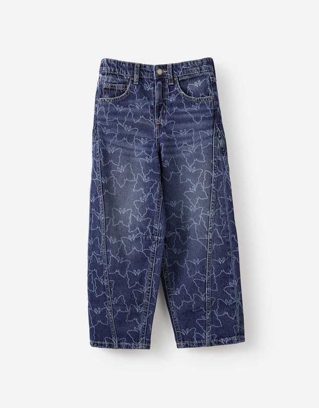 Cotton On Kids - Unisex Super Barrel Leg Denim Jean