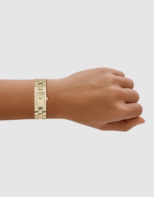 Armani Exchange - Gold Tone Analogue Watch