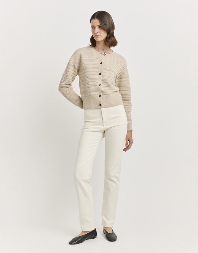 Toorallie - Parallel Knit Cardigan