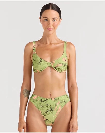 Poolside Paradiso - Tropico Underwire Bikini Top - Margarita