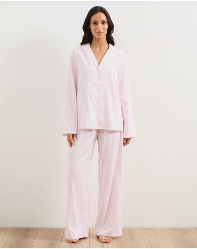 Pink & White Stripe