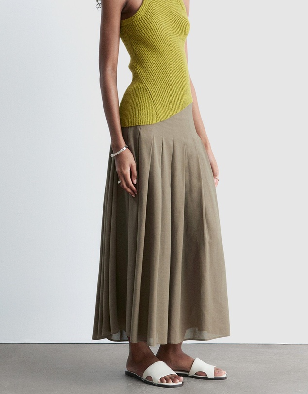 & Other Stories - Pleated Midi Skirt