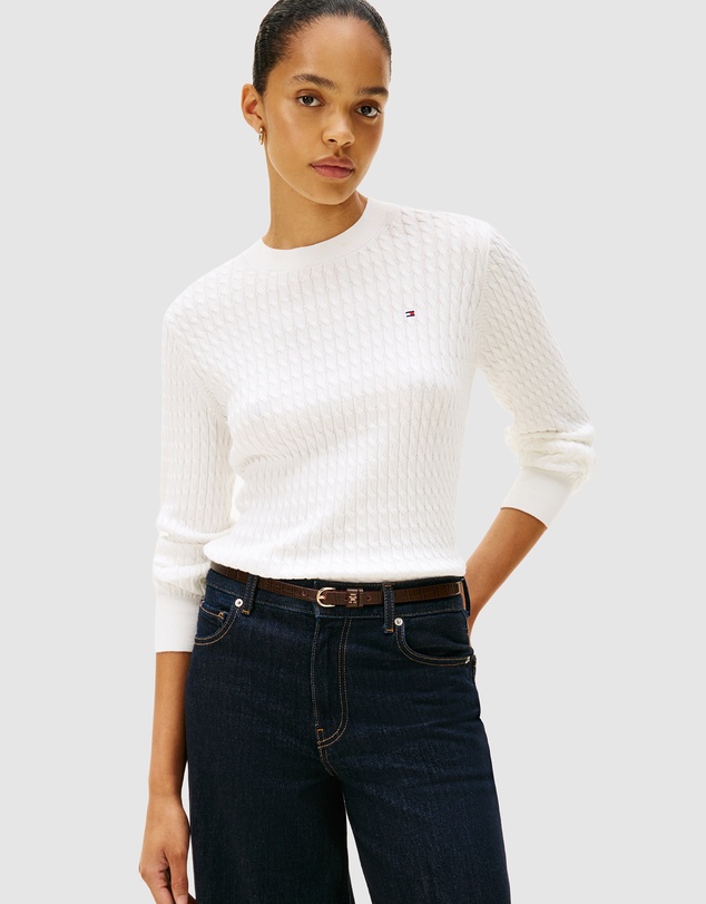 Tommy Hilfiger - Fine Gauge Cable Knit Jumper