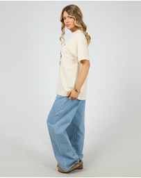 All About Eve - Maritime Relaxed Tee Vanilla