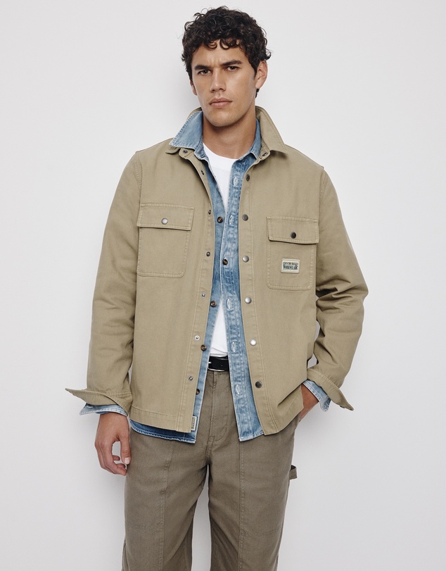 Country Road - Garment Dyed Workwear Canvas Overshirt