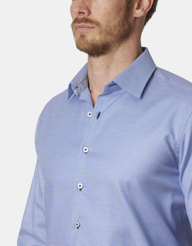 Abelard - Verdon Puppytooth Slim Fit Shirt